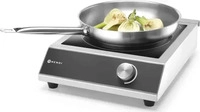 Hendi 239780, Hendi Induktionskocher Modell 3500 M, Profi Line, 230V/3500W, BTH 329 x