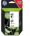 HP 62 schwarz + CMY
