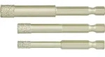 Fliesenbohrkronenset HELLER&reg; 3-tlg Diamant CeraExpert Accuspeed &Oslash; 6/8/10 mm