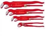 Zangenset Eckrohrzange DN25(1")+DN40(1.1/2")+DN50(2"), Wasserpumpenzange 10"