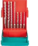 Hammerbohrerset HELLER&reg; 7-tlg. Trijet mit SDS-Plus Aufnahme &Oslash; 5/6/6/8/8/10/12 mm