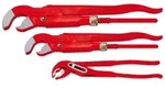 Zangenset:Eckrohrzange DN25(1")+DN40(1.1/2"), Wasserpumpenzange 10"