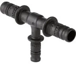 Mepla T-St&uuml;ck reduziert PVDF d20-26-20, G-Kontur