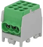 Abzweigklemme HLAK 25-1/4 M2, 1-polig, gr&uuml;n, 1,5-25mm2/1,5-16mm2