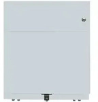 Rollcontainer Note&trade; | 2 Schubladen , Tiefe 565 mm, Griffleiste - 645 lichtgrau