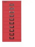 Bisley MultiDrawer&trade; |DIN A4, 10 Schubladen - 670 kardinalrot