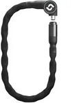 Serea Kettenschloss Bold 8 mm schwarz 100 cm