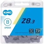 KMC Kette Z8.3 6/7/8-fach silber/grau 114 Glieder