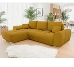 Ecksofa Bordia L mit Bettkasten und Schlaffunktion