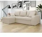 Ecksofa Dalmir Lux mit Schlaffunktion und zwei Bettk&auml;sten