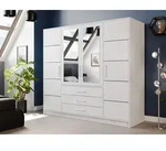 Kleiderschrank 4-t&uuml;rig Lily D4