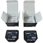 2 er Set Shelly 2PM Gen 3 WLAN-Schaltaktor mit Leistungsmessung