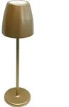 Megatron LED-AKKU Tischleuchte 827, gold MT68058