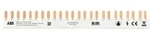 ABB Phasenschiene 3P+N, 24Pins, 10qmm PSX3/24N