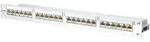 METZ CONNECT 24-Port Panel E-DAT C6A 1HE modular Alu TN EDATC6A-MP24-mod