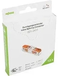 WAGO Durchgangsverbinder +Hebel max 4qmm transparent 221-2411/995-012