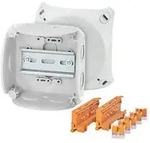 Hensel Kabelabzweigkasten 1,5-4 qmm 3phasig DK 0404 W