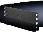 Rittal Blindpanel 3HE teilbar, RAL9005 DK 7151.305(VE3)