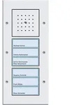 Gira T&uuml;rstation AP 6fach reinwei&szlig; 126866