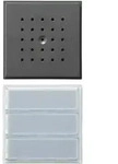 Gira T&uuml;rstation UP 3fach anth LED ws 126167