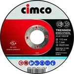 CIMCO Korund-Trennscheibe Inox D=115mm 208910