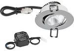 EVN-Lichttechnik P-LED Deckeneinbauleuchte 3000K 230V rund chr PC20N61102