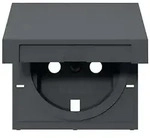 Gira Abd. SCHUKO-Steckd. KD Anthrazit 492228