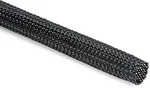 HellermannTyton Polyester Geflechtschlauch HEGP15-PET-BK-C4