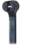 Thomas & Betts Kabelbinder 140x3,6mm sw UV TY524MXR