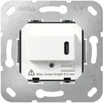 Gira USB-Spannungsversorgung Typ C Einsatz Wei&szlig; 236200