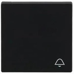 Busch-Jaeger Wippe mit Aufdruck schwarz matt 2520 KI-885