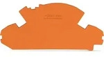WAGO Abschlussplatte orange 2007-8892