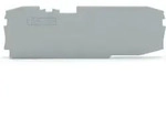 WAGO Abschlu&szlig;/Zwischenplatte grau 2006-1691