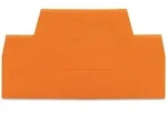 WAGO Abschlu&szlig;platte orange 280-341
