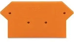 WAGO Abschlu&szlig;platte orange 280-331
