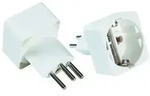 BACHMANN Reisestecker ws, CH-D 921.011