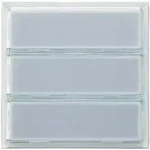 Gira Ruftaster f&uuml;r T&uuml;rstation 3fach weisse LEDs 126300