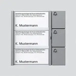 Siedle Bus-Tasten-Modul si/met BTM 650-03 SM