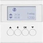 Hager/Berk Jalousie-Schaltuhr polarwei&szlig; gl&auml;nzend 85741189