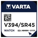 VARTA Uhren-Batterie 1,55V/58mAh/Silber V 394 Stk.1