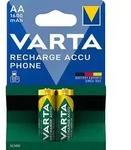 VARTA Recharge Accu Phone AA 1,2V/1600mAh/NiMH 58399 Bli.2