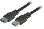 USB-Verl&auml;ngerung A-A 3,0m USB 3.0 schwarz K5237.3