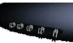 Rittal Rangierpan. 1HE RAL9005 B&uuml;gel 43x55mm DK 5502.205