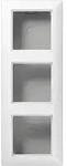 JUNG AP-Kappe 3-fach aws angeformter Rahmen AS 583 A WW