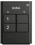 Gira Funk Handsender 2fach anth 535210