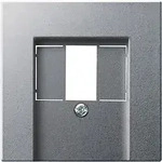 Gira Zentralplatte TAE alu System55 027626