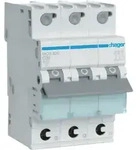 Hager Leitungsschutzschalter 3p. C-20A 6kA 3M QC MCS320