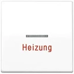 JUNG Wippe Aufs.Heizung/Notsch. f&uuml;r beleuchtb.Taster AS 591 H WW