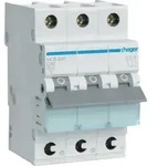 Hager Leitungsschutzschalter 3p. C-40A 6kA 3M QC MCS340