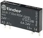 Finder SSR-Relais 24VDC 16..30V 7mA 34.81.7.024.9024